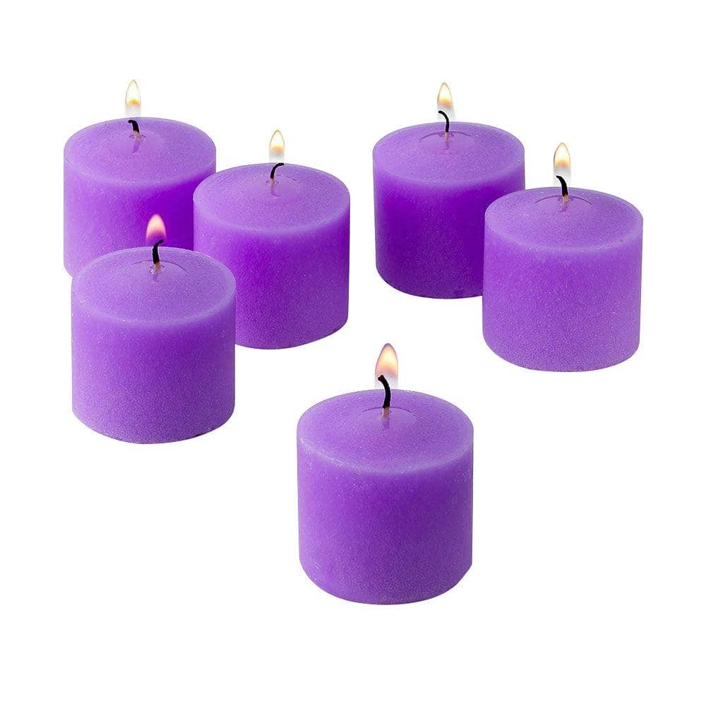 Light In The Dark 10 Hour Lavender Scented Votive Candles (Set of 12)  LITD-V1012-LAVEN