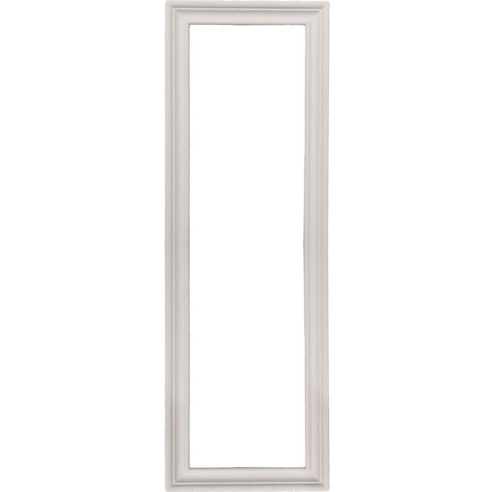 Primed White Polyurethane Crown Moulding Frame, 8 5/8"W x 26"H