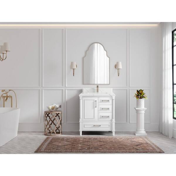 Willow Collections Hudson 30 in. W x 22 in. D x 36 in. H Bath