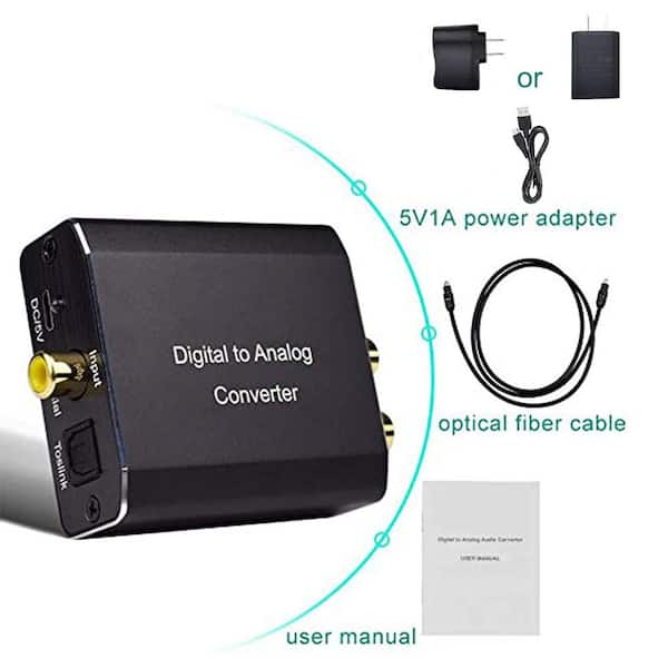 A-Converter V3 デジタル-アナログコンバーター Amazon.com: PROZOR 192KHz Digital to Analog Audio Converter