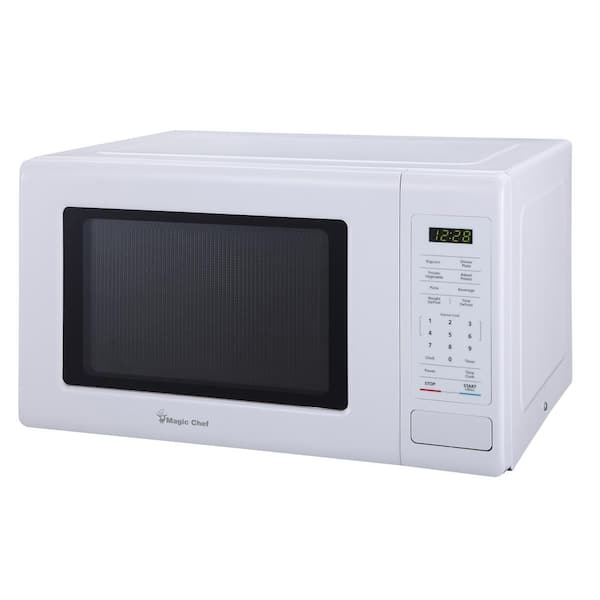 Magic Chef 0.9 cu. ft. Countertop Microwave in Stainless Steel