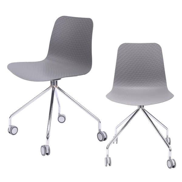 Molded Plastic Office Chair Up To 65 Off Pcyredes Com Molded Plastic Office Chair, Gray Acrylic Desk Chairs