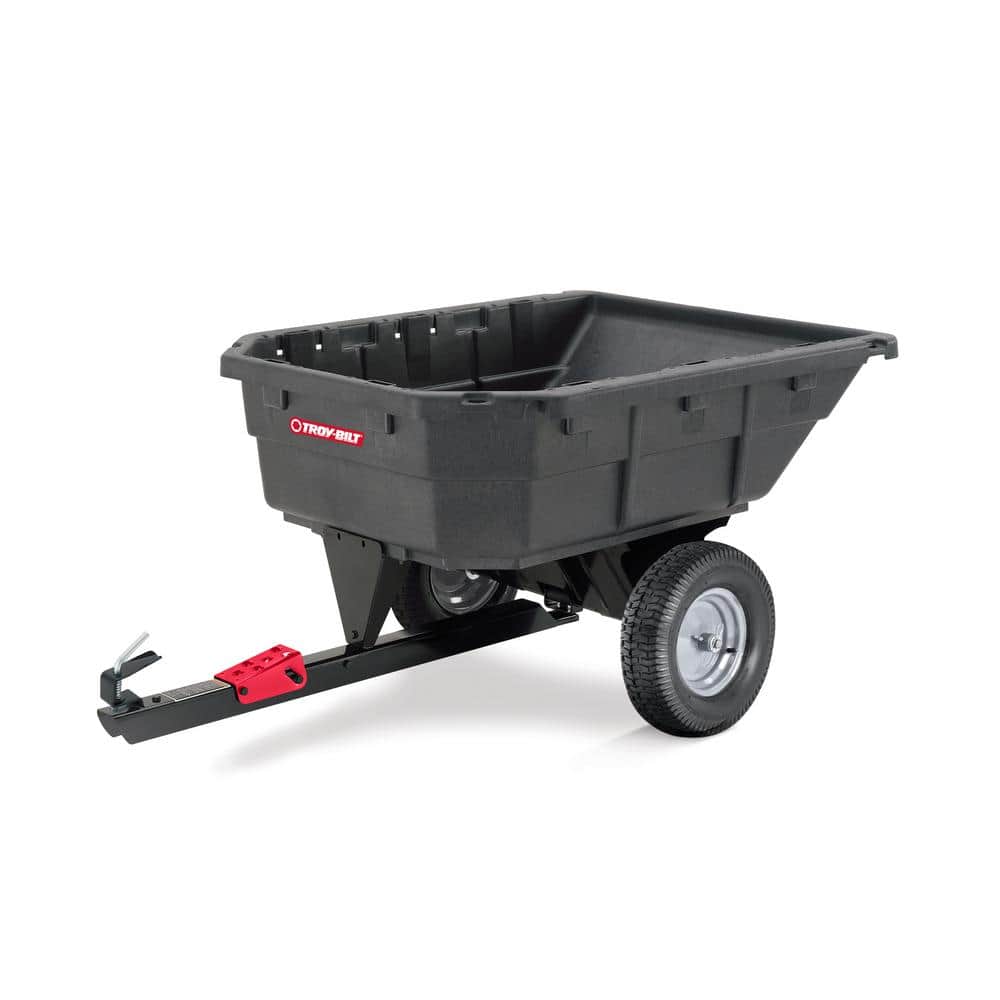 Troy-Bilt 15 cu. ft. Poly Swivel Dump Cart