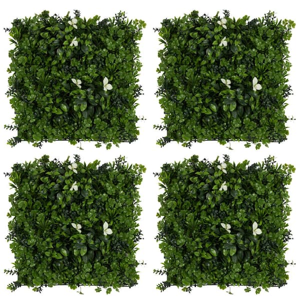 Litton Lane 20 in. sq. Artificial Foliage with Realistic Leaves