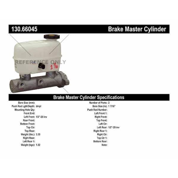 Centric Parts Brake Master Cylinder
