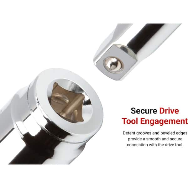 TEKTON 3/4 in. Drive x 46 mm 6-Point Socket SHD32146 - The Home Depot