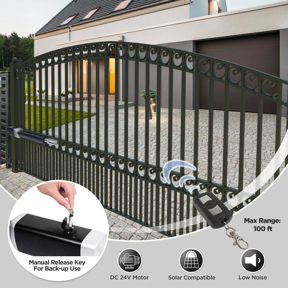 ALEKO ETL Listed Single Swing Gate Opener Kit