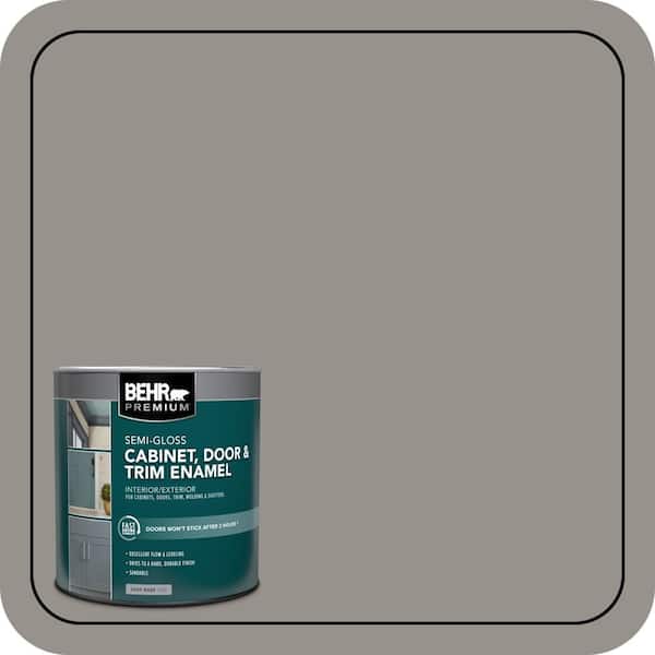 1 qt. #PPU18-16 Elephant Skin Semi-Gloss Enamel Interior/Exterior Cabinet, Door & Trim Paint