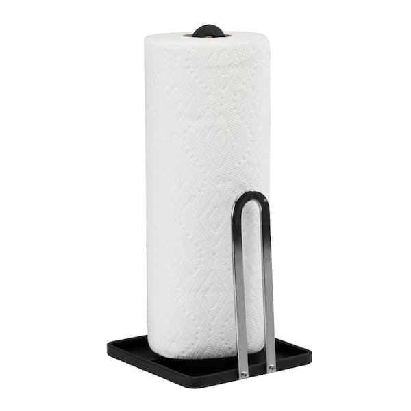 matte black paper towel holder