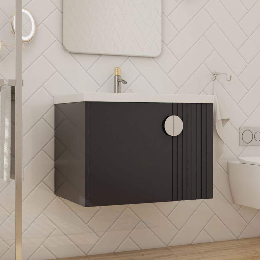 FAMYYT 28 in. W x 18.5 in. D x 20.7 in. H Single Sink