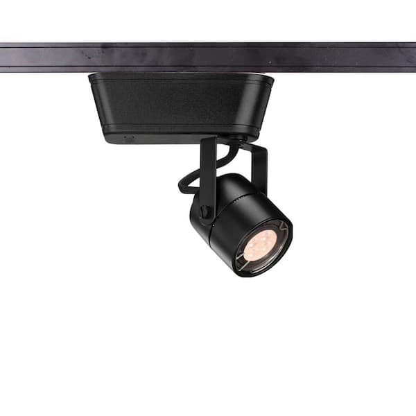 WAC LIMITED HT-809 1-Light Black Low Voltage Track Head with 8-Watt LED Bulb 50-Watt Max for H Track