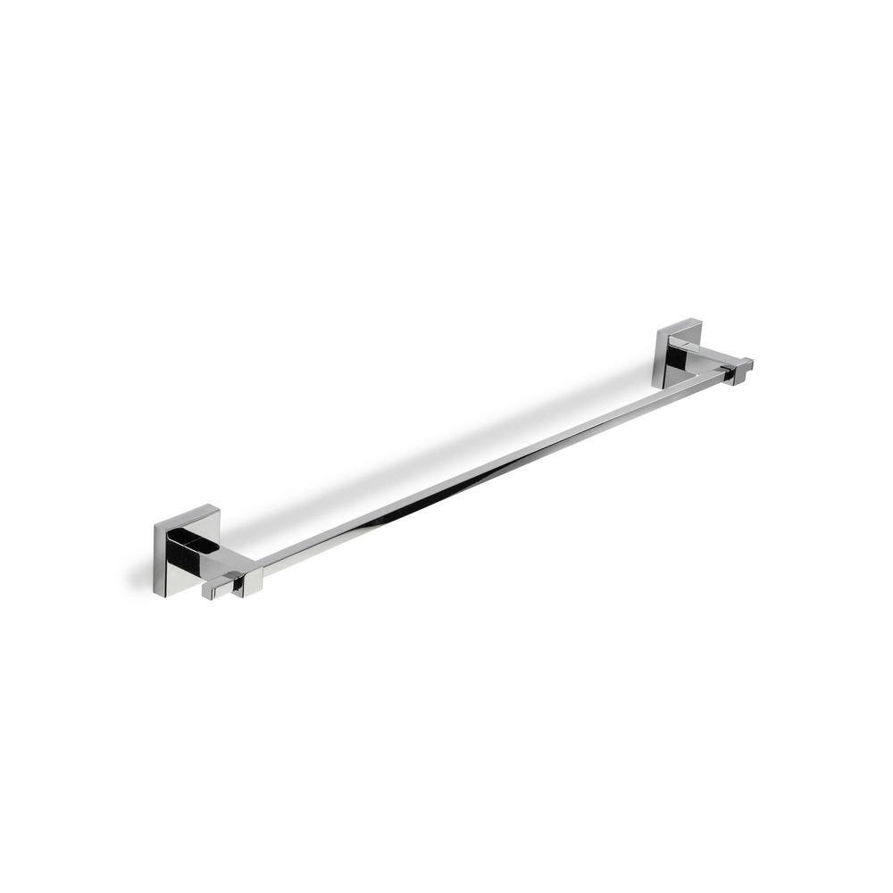 Croydex Everson 27.36 In. Flexi-Fix Towel Bar In Chrome QM552741US ...