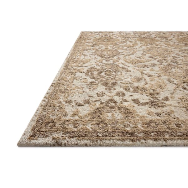 Percival Ivory / Natural 9 ft. 3 in. x 13 ft. Traditional Area Rug