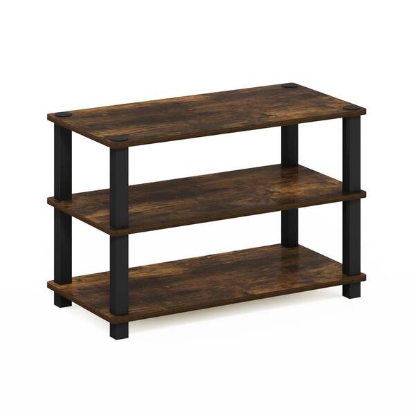 Black and wood shoe rack hotsell