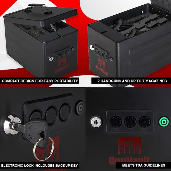 Lightning Portable Handgun Vault