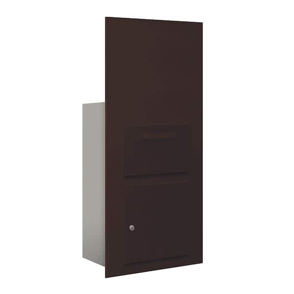 Salsbury Industries 3600 Series Collection Unit Bronze USPS Front Loading for 7 Door High 4B Plus Mailbox Units