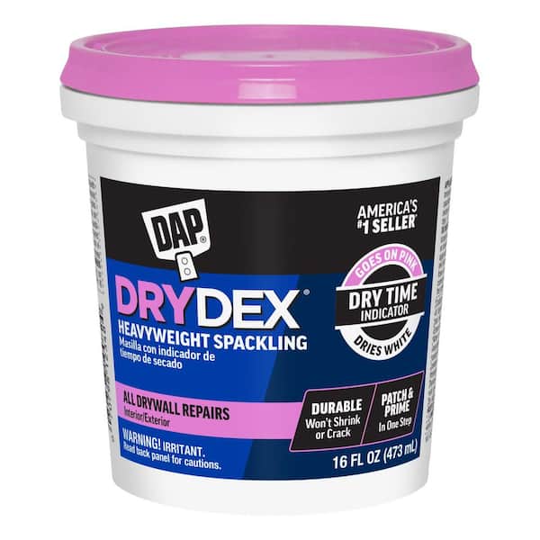 DryDex 16 oz. Dry Time Indicator Spackling Paste (2-Pack)