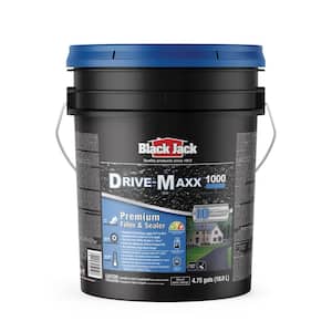 4.75 Gal. Drive-Maxx 1000 Matte Black Water-Based Rubberized Asphalt Driveway Sealer