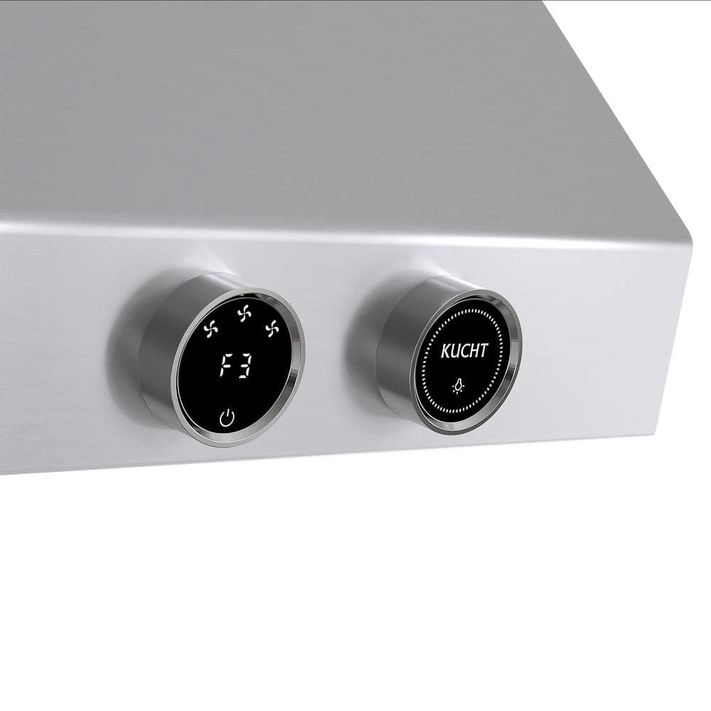 48-Inch Stainless Steel Under Cabinet Range Hood with LED Lights