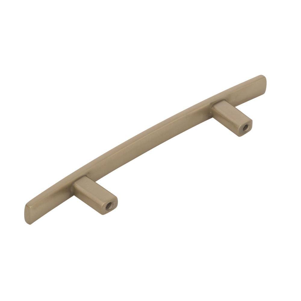 Golden Champagne Modern Bar Pull with Mounting Hardware