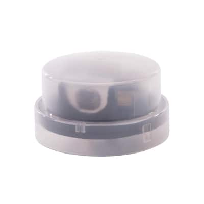 120-Volt 1 in. CFL Light Sensor SPST 1800-Watt Grey Twist-Lock Photo Control