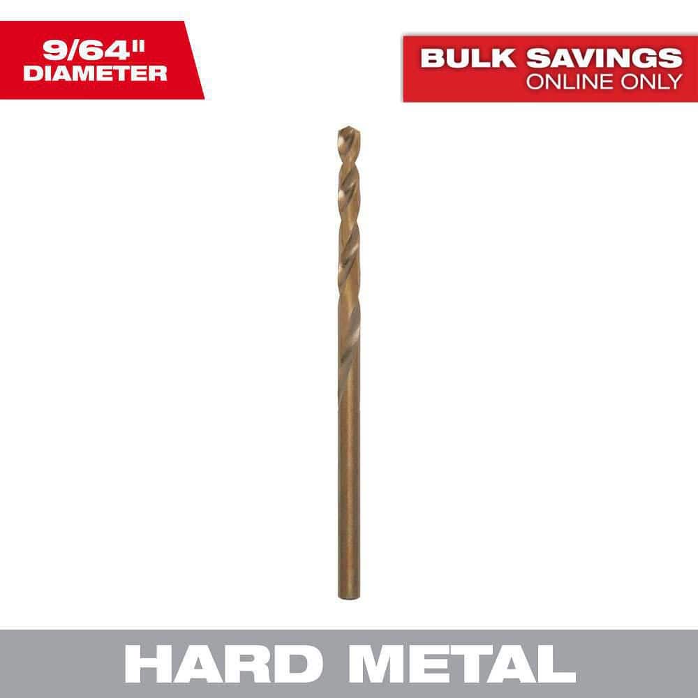 Milwaukee 9/64 in. Red Helix Cobalt Drill Bit 48-89-2306 - The