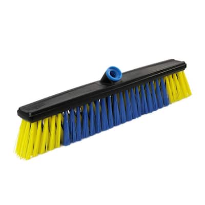 Lock-On 20 in. All Surface Push Broom Head (2-Pack)