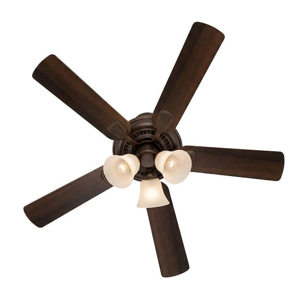 Hampton Bay Campbell 52 in. Indoor LED Mediterranean Bronze
