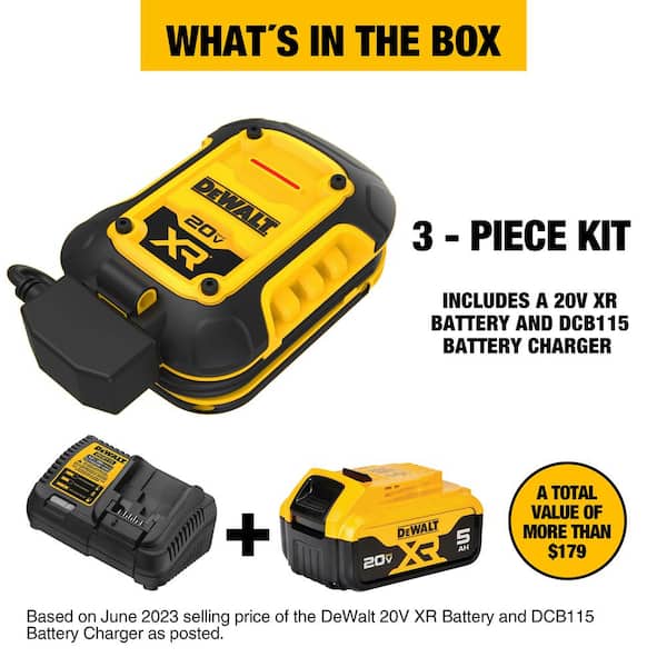 Milwaukee compatible 12v Battery Jump Starter Works on Car Batteries — Bear  Hollow Supply