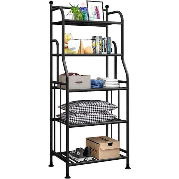 Floor-standing Storage Shelf, 4/5-layer Metal Storage Rack, Adjustable  Height Balcony Flower Pot, Potted Plant Storage And Organizer Rack,  Sundries Storage Rack For Bedroom, Living Room, Bathroom, Study, Home  Organization - Temu