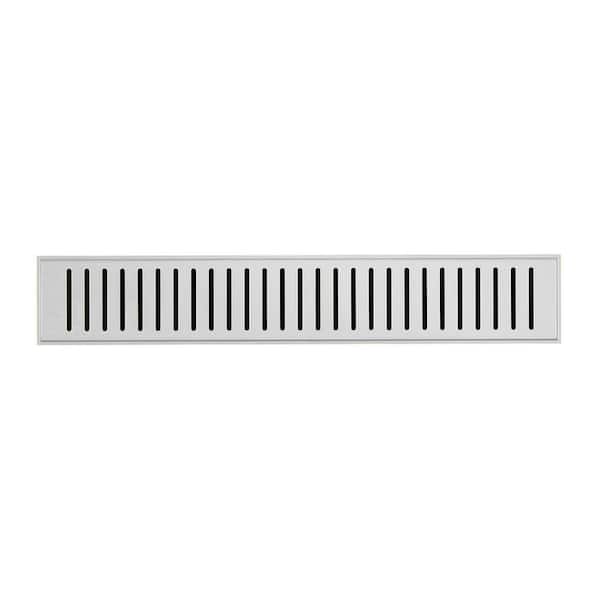 Voltaire 18 in. Stainless Steel Linear Shower Drain in Chrome