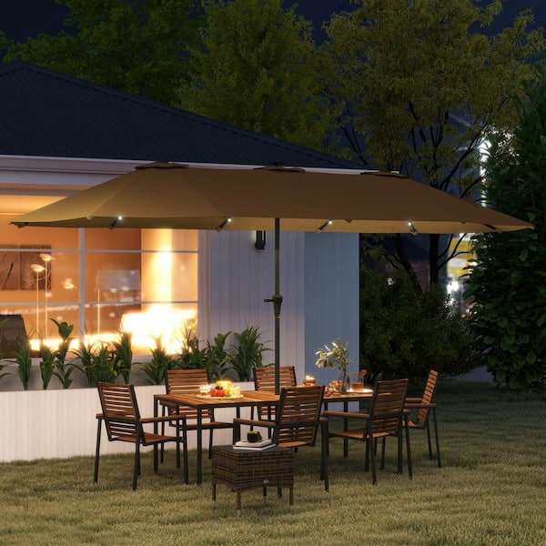 【玄米10kg】sunluna！ Sudzendf Khaki 10 x 10 Ft Outdoor Patio Double Tiered Great