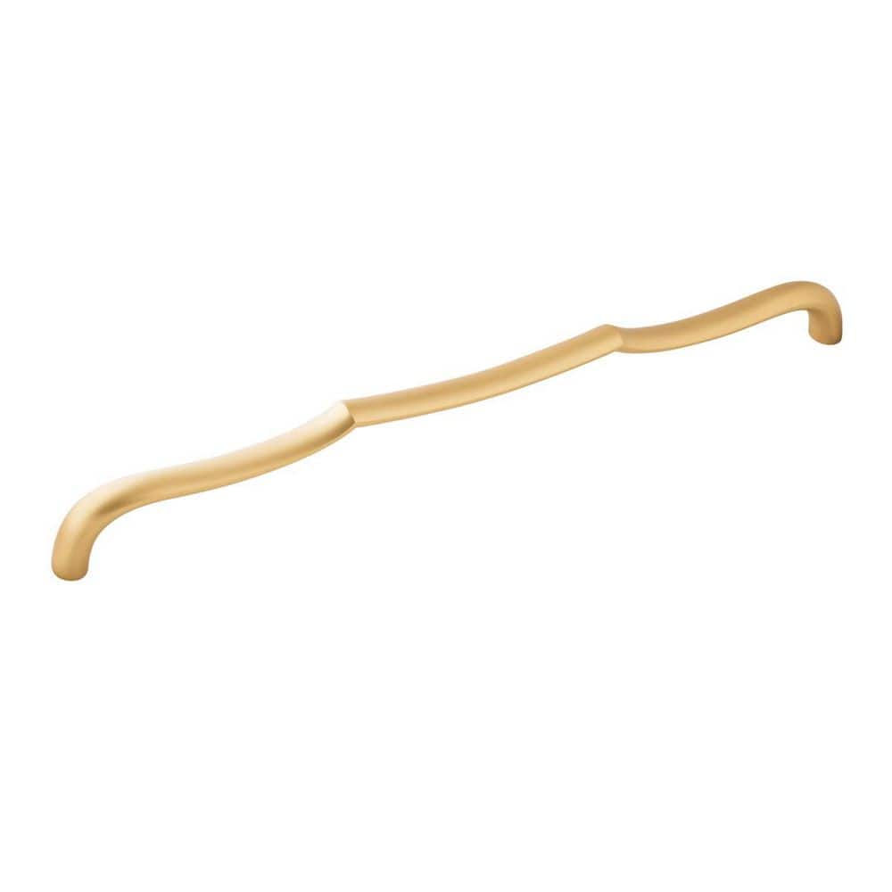 Trellis Collection Appliance Pull 18 Inch Center to Center Brushed Golden Brass Finish price history on PriceWatchPro