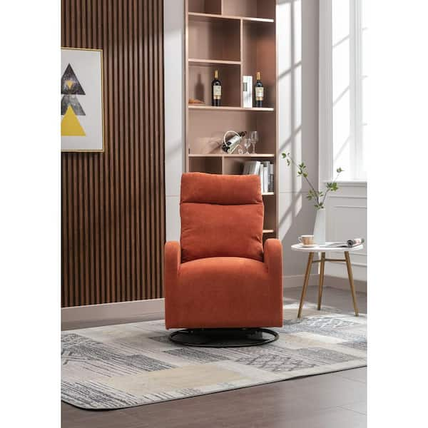 Swivel barrel recliner discount chair