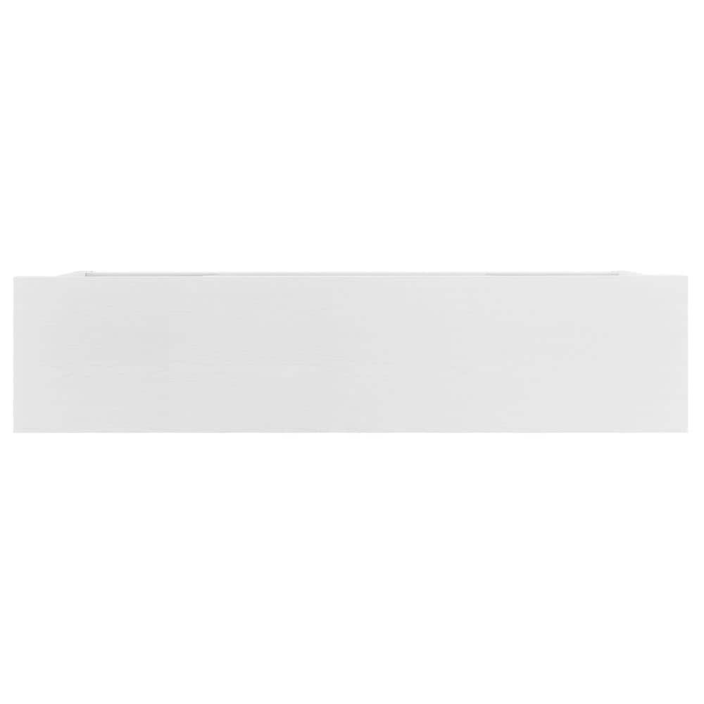 Elmwood White MDF TV Stand with Cabinet, 68"