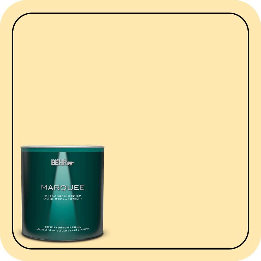 1 qt. #330A-3 Lively Yellow Semi-Gloss Enamel Interior Paint & Primer price history on PriceWatchPro