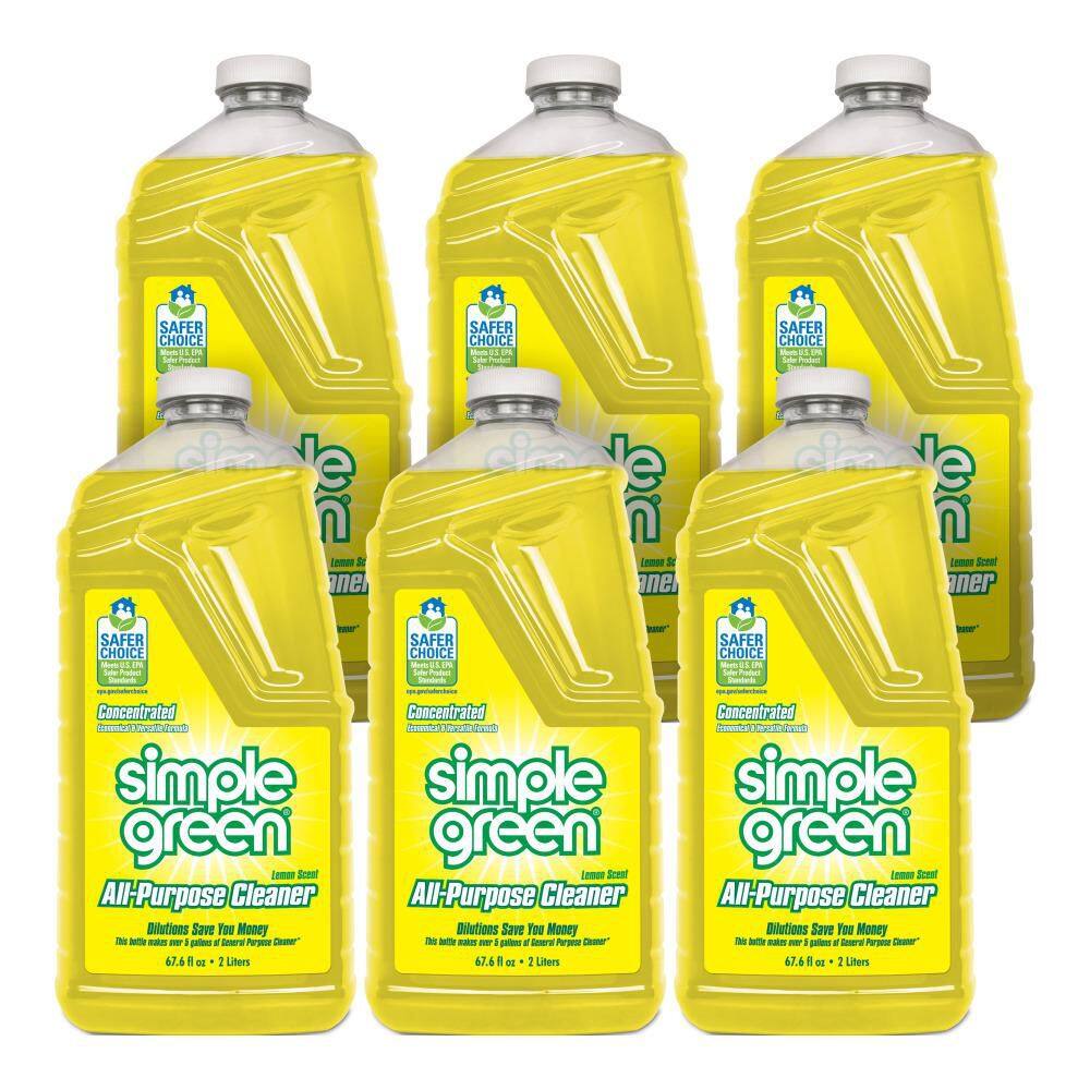 Simple Green 67.6 oz. Lemon Scent All-Purpose Cleaner (6-Pack