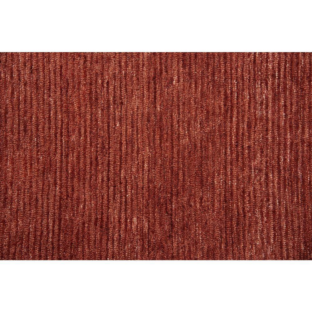 Luna Red Hand-Tufted Synthetic Rectangular Area Rug