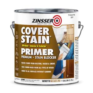 Cover Stain 1 Gal. White High Hide Oil-Based Interior/Exterior Primer and Sealer