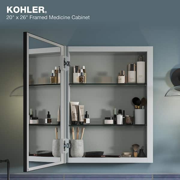 KOHLER Embark 20 in. W x 26 in. H Rectangular Framed KOHLER Embark 20 in. W x 26 in. H Rectangular Framed