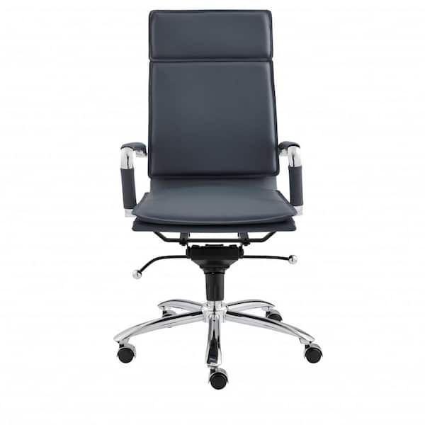 HomeRoots Amelia Blue High Back Office/Desk Chair