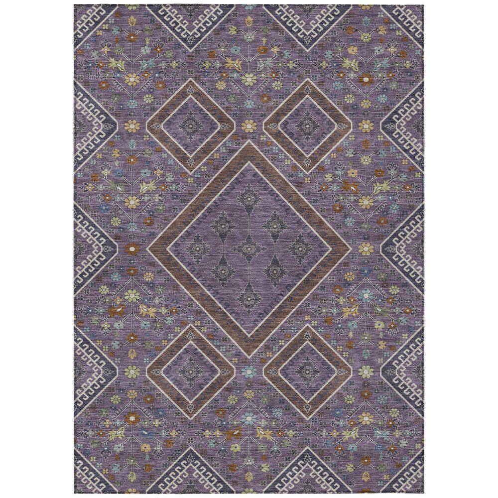 Chantille Machine Washable Indoor/Outdoor Abstract ACN2459 Plum 10 ft. x 14 ft. Area Rug price history on PriceWatchPro
