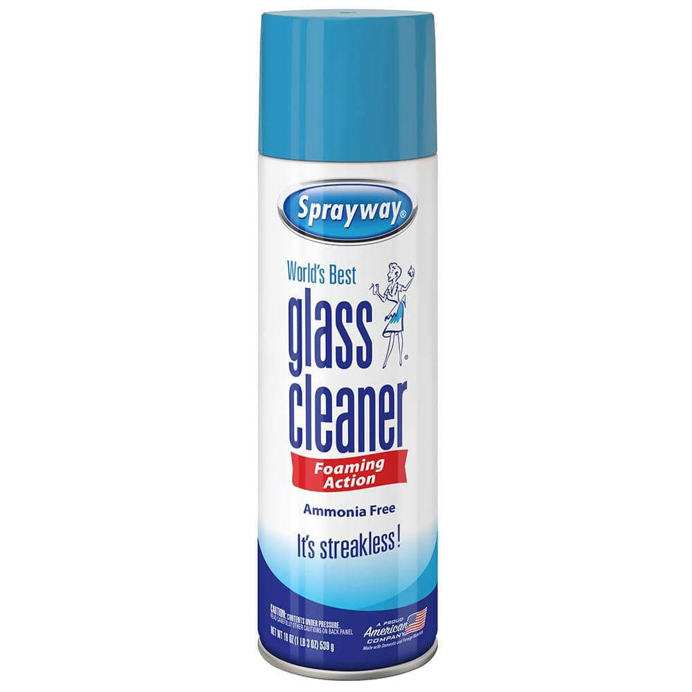 Sprayway - Reflecting perfection! Achieve a streak-free shine on your glass  surfaces with Sprayway Glass Cleaner 😍 Purchase Your Glass Cleaner today:   #bestglasscleaner #glasscleaner #glasscleaning  #clingingspray #foamaction