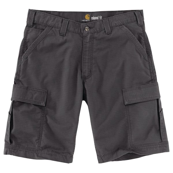 Carhartt Mens's 34 in. Shadow Cotton/Polyester BS3543 Force Relaxed Fit Ripstop Cargo Short