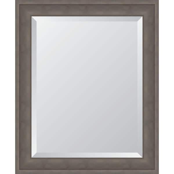 Melissa Van Hise Sterling 28.5 in. W x 34.5 in. H Rectangle Dark Pewter Framed Mirror