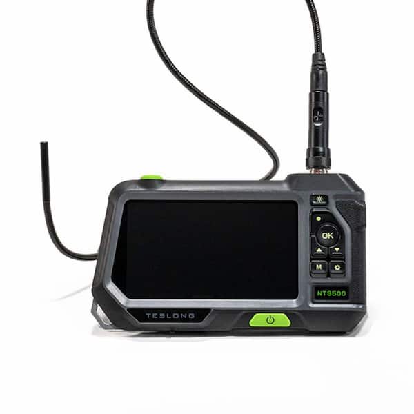 NTS500 Dual Lens Inspection Camera, 3500 mAh Battery 1 m (3.2 ft) Probe, 5.5 mm (0.21 in) Diameter, Sewer Camera