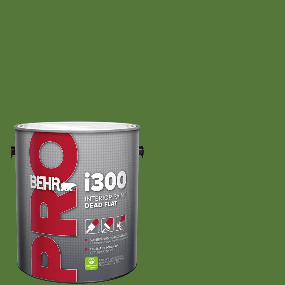 1 gal. #P380-7 Luck of the Irish Dead Flat Interior Paint price history on PriceWatchPro