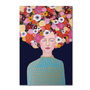 19 in. x 12 in. "Celeste" by Sylvie Demers Printed Canvas Wall Art
