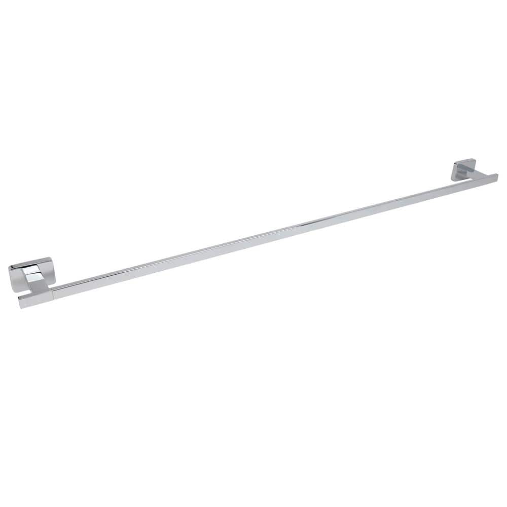 Chicago 34 in. Bathroom Towel Bar in Chrome