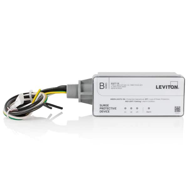Type 2 Surge Protective Panel, 120-Volt AC, Single Phase, 130kA per Phase B1120-B